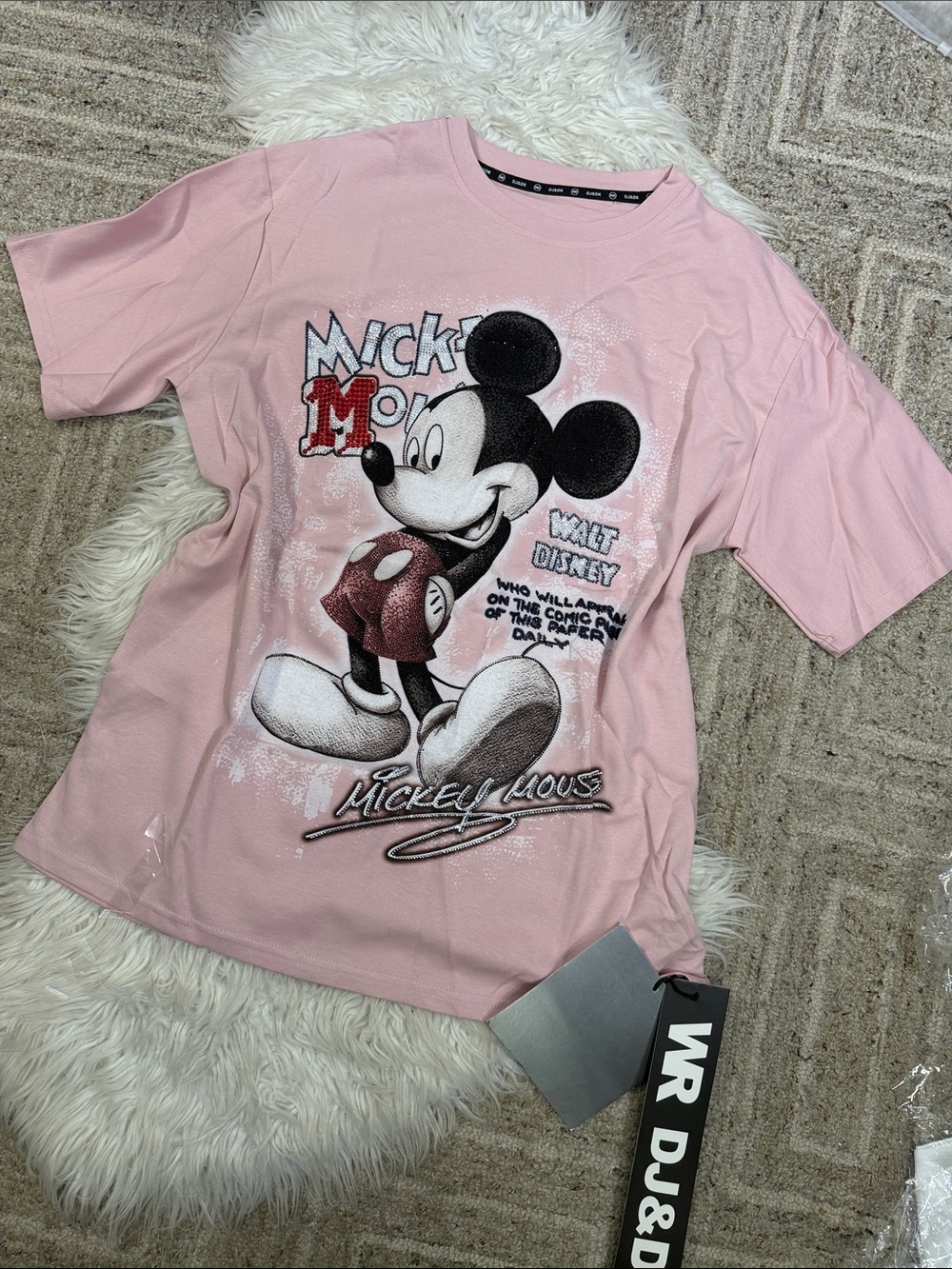 Disney Pink Mickey Mouse Graphic Tee